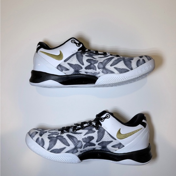 Nike Kobe 8 Protro mambacita size 8.5 White Metallic Gold Black  FV6325 100 - Picture 2 of 11